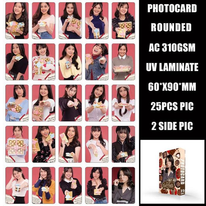 Gambar gudang kpop/ [2 Sisi] Photocard JKT48 Zee Selca isi 25 Pcs /TERBATAS - Chocolate dari pullashop86_NEW undefined Tokopedia