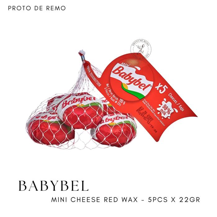 Gambar Babybel Mini Cheese Red Wax | Cheddar | Emmental 5 pcs x 22gr - 110gr - Red Wax dari Proto De Remo undefined Tokopedia