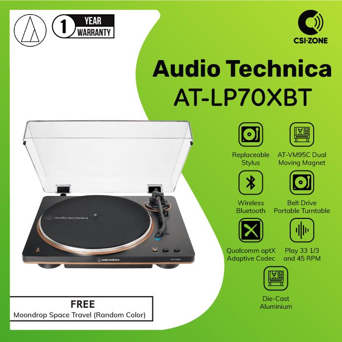 Gambar Audio Technica AT-LP70XBT / AT LP70XBT Automatic Wireless Turntable dari CSI-ZONE undefined Tokopedia