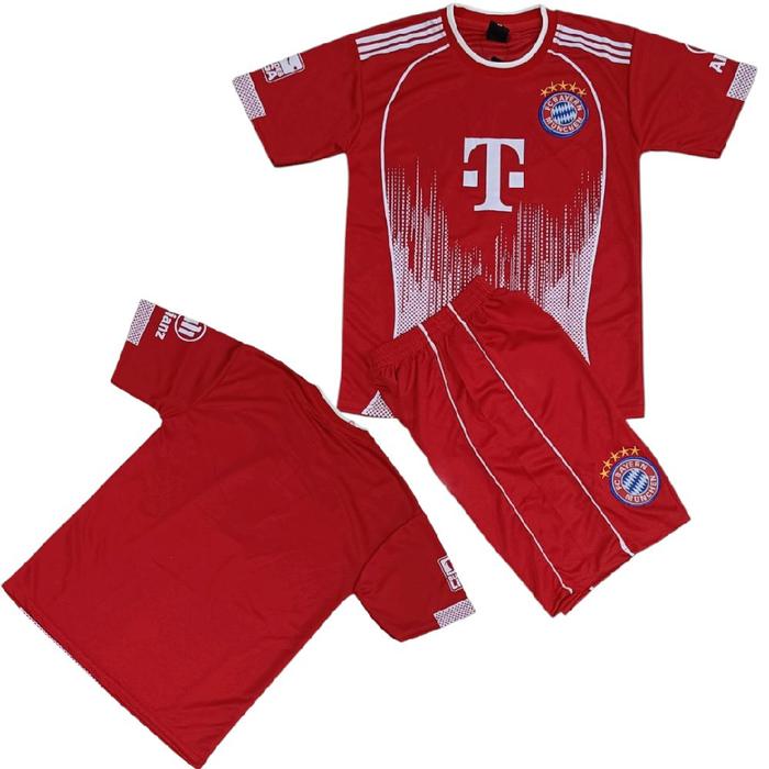 Gambar setelan Jersey bola anak BAYERN-MUNCHEN - JERSEY MUNCHEN POLOS, 1 thn dari LIN KIDS store undefined Tokopedia