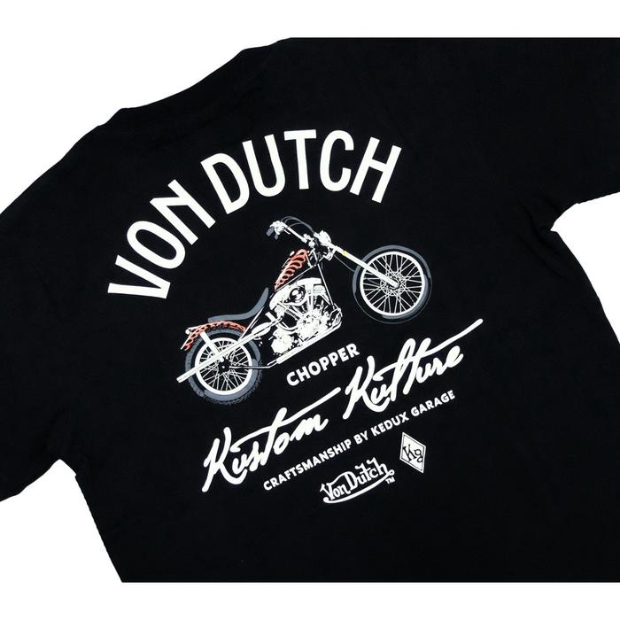 Gambar COD Von Dutch Tshirt 1001 Black Kaos Pria dan Wanita T-Shirt - S dari AMEILINA DWI LESTARI undefined Tokopedia