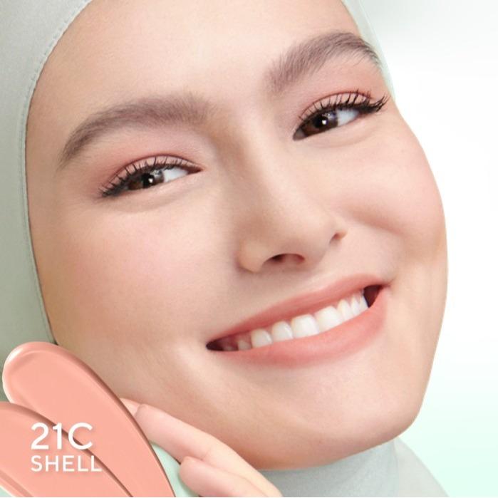 Gambar NEW! Wardah Colorfit 5D Blur Cloud Cushion Matte Finish Tahan Lama Hingga 18 Jam dengan SPF 50 PA+ - 21C Shell dari Kaffaholshop1 undefined Tokopedia