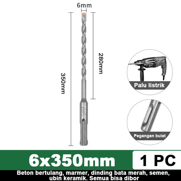 Promo German tools Mata Bor Bobok Beton 6 8 10 12 14 16 18mm Tembok ...