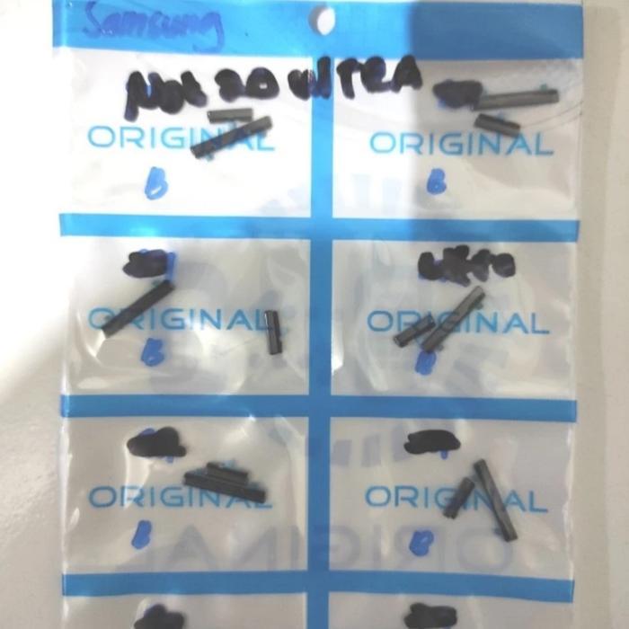 Gambar PREMIUM Samsung note 20 Ultra -Tombol Luar Power On Off Volume Samsung note 20 - Hitam dari Kapur Champione undefined Tokopedia