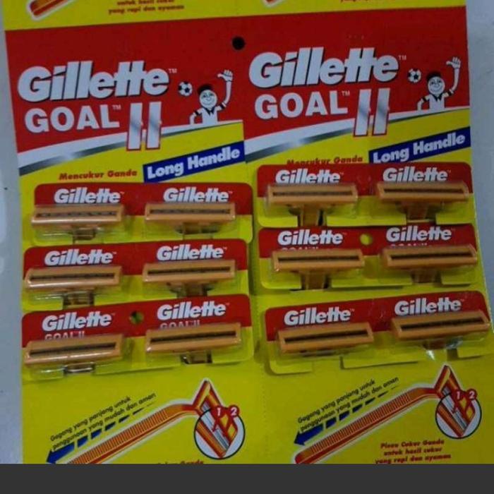 Gambar Gillete alat cukur kumis dan jenggot 1 Lembar isi 24 pcs dari dinanada undefined Tokopedia