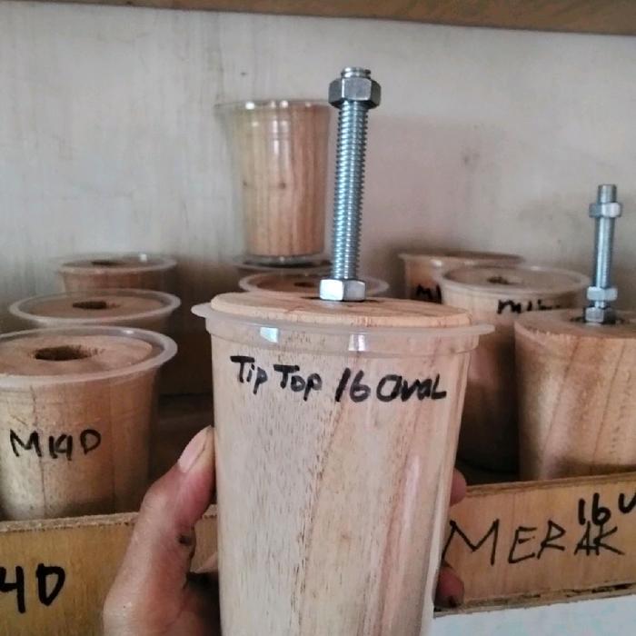 Gambar molding kayu cup tip top 16 oval dari pangestu sablon undefined Tokopedia