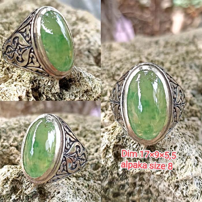 Gambar batu akik idocrase sungai dareh,idocrase lumut kumbang jati - 1 dari ekaputrisilver undefined Tokopedia