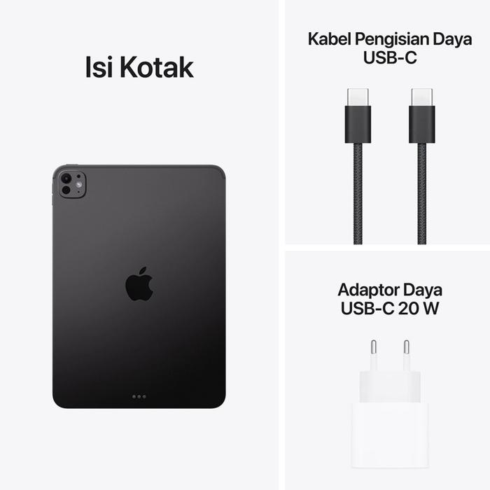 Gambar Apple iPad Pro 13 inch M5 Chip (8th Generation) - Space Black, 256 GB Celullar dari Digimap Official Store undefined Tokopedia