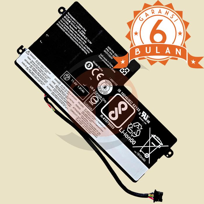 Gambar Baterai Internal Untuk Lenovo Thinkpad X240 X250 X260 X270 A275 45N1113 - STANDARD dari Tera Komputer Kepanjen undefined Tokopedia