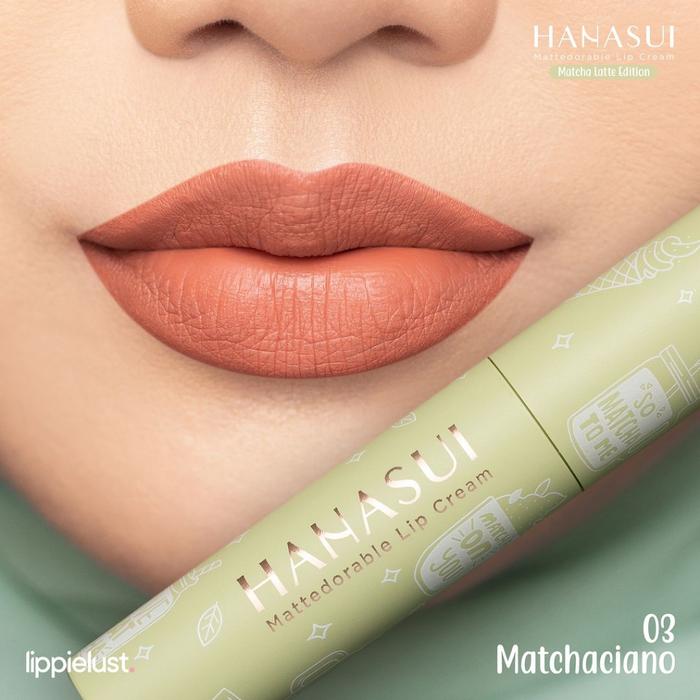 Gambar Hanasui Mattedorable Lip Cream Boba - Lip Stain Lip Tint Warna Lengkap - Matcha 03 Ciano dari Damastia Shop undefined Tokopedia