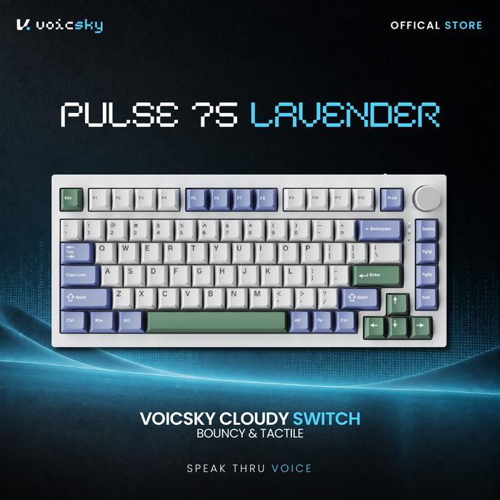 Voicsky PULSE75 | PULSE-75 75% Layout Wireless Mechanical Gaming Keyboard