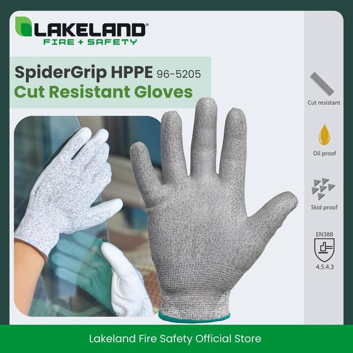 Lakeland Spidergrip Lakeland Latex Gloves Lakeland Nitrile Gloves