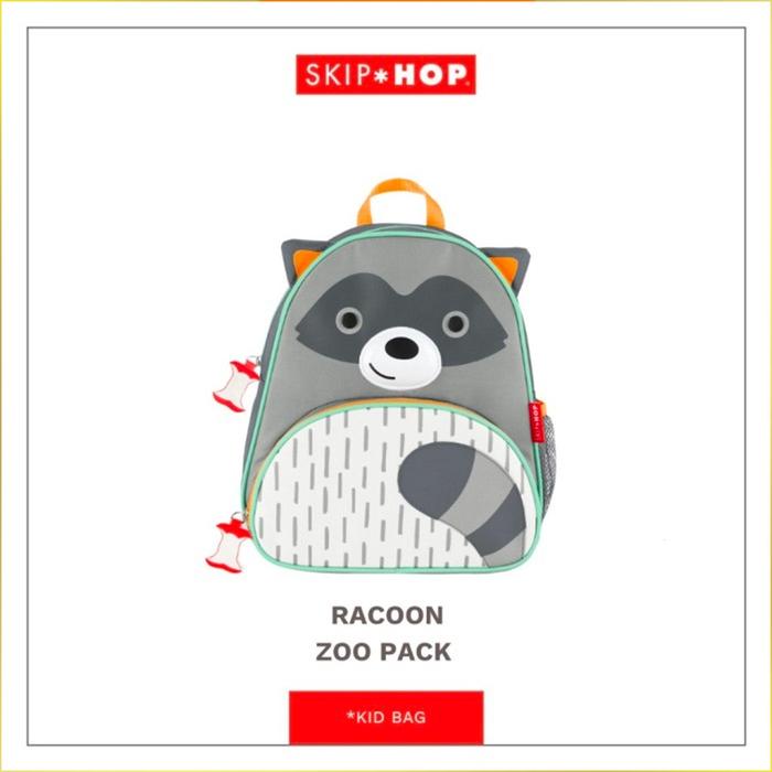 Gambar Skip Hop Zoo Pack Tas Sekolah Anak Backpack - Raccoon dari Babyzania_NEW undefined Tokopedia