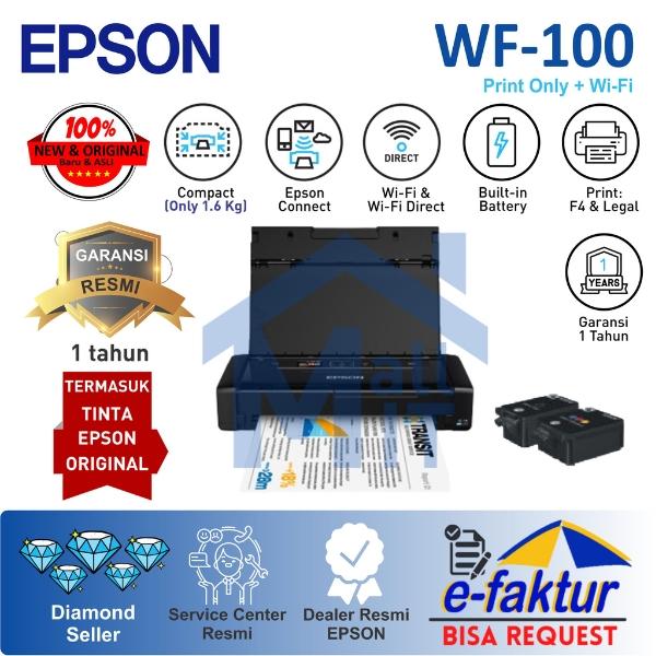 Gambar PRINTER EPSON WF-100 EPSON WF 100 WF100 PORTABLE RINGAN WIFI DIRECT dari Mall IT Medan undefined 5 Tokopedia