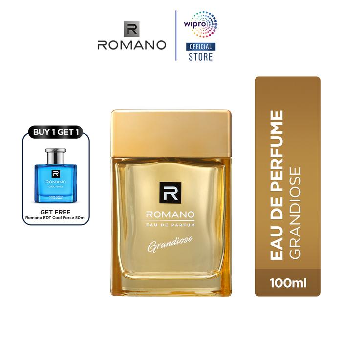 Gambar [B1G1] Romano Eau De Parfum 100ml GRATIS EDT Cool Force 50ml - Grandiose 100ml + Cool Force 50ml dari wiprounzaid undefined Tokopedia