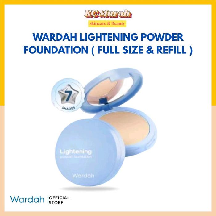 Gambar WARDAH LIGHTENING POWDER FOUNDATION TWO WAY CAKE 12GR / Bedak padat Wajah dari KC Murah undefined Tokopedia