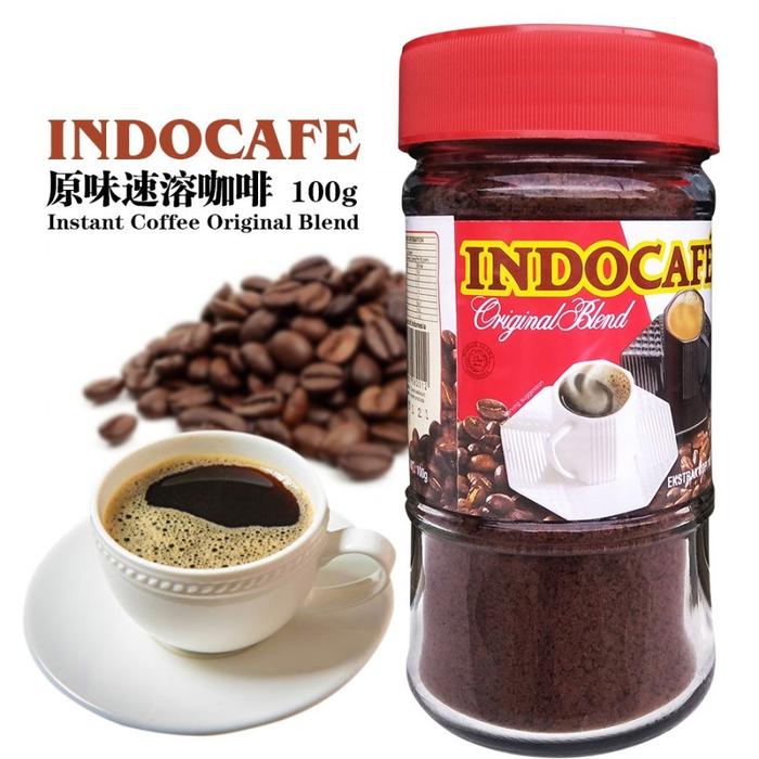 Gambar INDOCAFE ORIGINAL BLEND 100 GR BOTOL dari Tokocityshop undefined Tokopedia