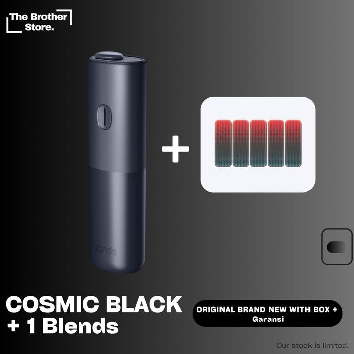 Gambar BONDS Device With Blends by IQOS - BNIB & Garansi - COSMIC BLACK With 1 Blends dari The brother store undefined Tokopedia
