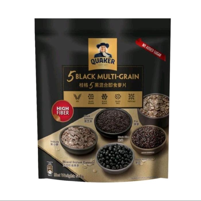 Gambar Quaker 5 Five Multi Grain Mixed Instant Oatmeal Red | Black Malaysia - Black dari ASNbrandedstore undefined Tokopedia