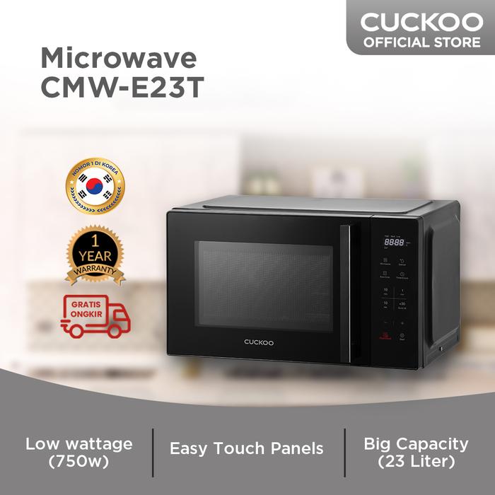 Gambar CUCKOO Low Watt Microwave 23 L CMW-E23T Black dari Cuckoo Indonesia undefined Tokopedia