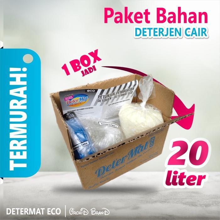 Gambar Paket Bahan Deterjen Detergent Cair Laundry Determat Eco Mesin Cuci Top Front Loading Biru Anti Bakteri - determat Eco sakura dari rini shopp 55 undefined Tokopedia