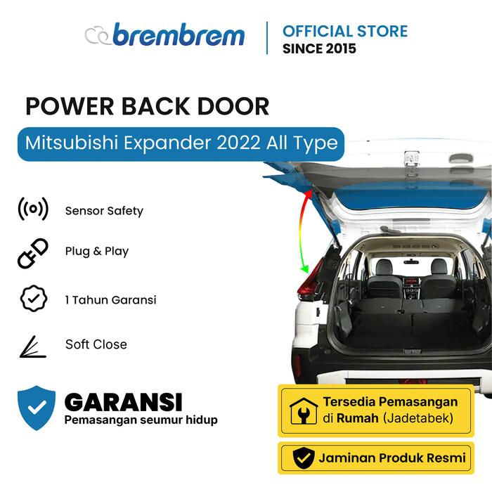 Gambar HIRODIO Hiro Automatic Power Back Door untuk Mitsubishi Xpander 2022 dengan Remote Control & Intelegent Anti Clamp Garansi Seumur Hidup - PBD dari BREMBREM OFFICIAL undefined Tokopedia