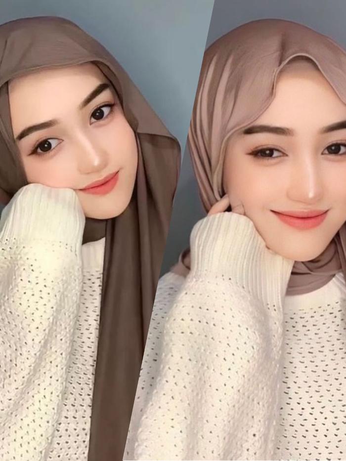 Gambar Pashmina Kaos Jersey || Hijab Jersey || Pashmina Mleyot Flowly || Pasmina Instan Premium || Pashmina Kaos Meleyot || Hijab Pasmina Kao Muslim dari EVI TARISWANTI undefined Tokopedia