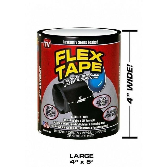 Gambar Flex Tape Isolasi Ajaib Super Kuat WaterProof Lakban Anti Air Bocor Murah dari SeptyanStore5 undefined Tokopedia