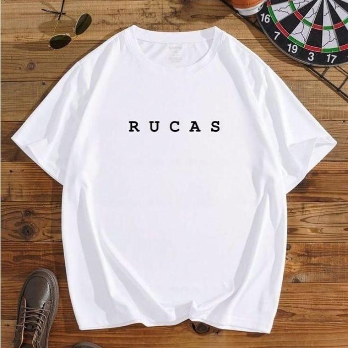 Gambar Baju Kaos Rucas Terbaru Casual Premium Distro / T-shirt Lengan Pendek Motif Sablon Rucas TerbaruPakaian Berkualitas kaos  Dasar Pria Kaos Santai Kaos Hipster Kaos yang dicetak t-shirt  Ppvoteiykme - Putih, M dari Pria Tee Koleksi undefined Tokopedia