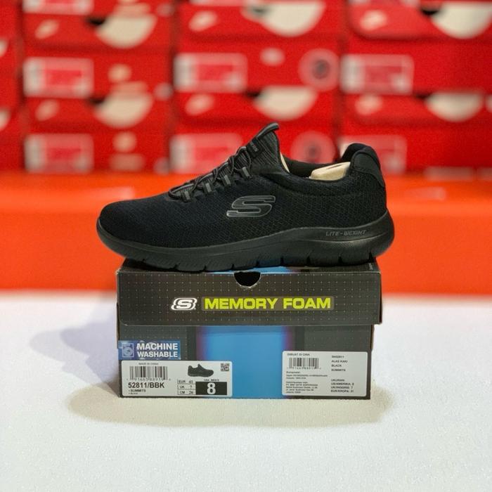 Skechers Turnschuhe Mesh Skechers Shoes Skechers 52811 Bbk Jual