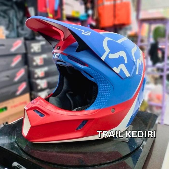 Gambar Helm Cross Fox V3 Trail Adventure - #1, L dari Toko Helm Galeri undefined Tokopedia