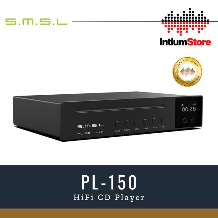 Gambar SMSL PL150 Hi-Fi CD Player CS43198 DAC - BLACK dari Intium Store Kota Administrasi Jakarta Utara Tokopedia