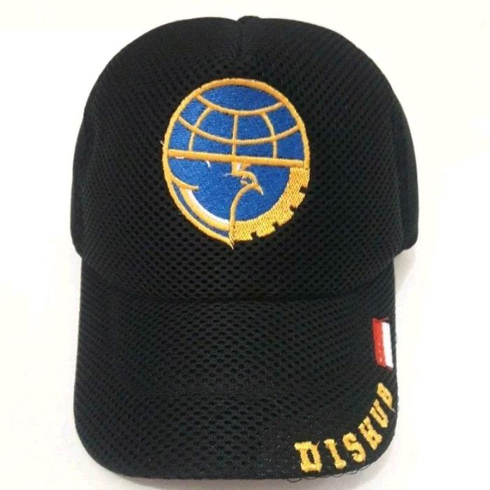 Gambar TOPI DISHUB DINAS PERHUBUNGAN LOGO BULAT FULL BORDIR dari sucik topi grosir undefined Tokopedia