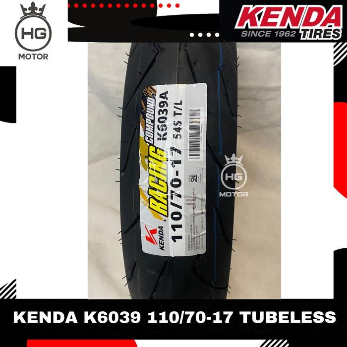 Gambar BAN LUAR KENDA K6039 110/70 130/70 RING 17 SOFT COMPOUND SPORT RACING SUPERMOTO - 110/70-17 dari HG MOTOR undefined Tokopedia
