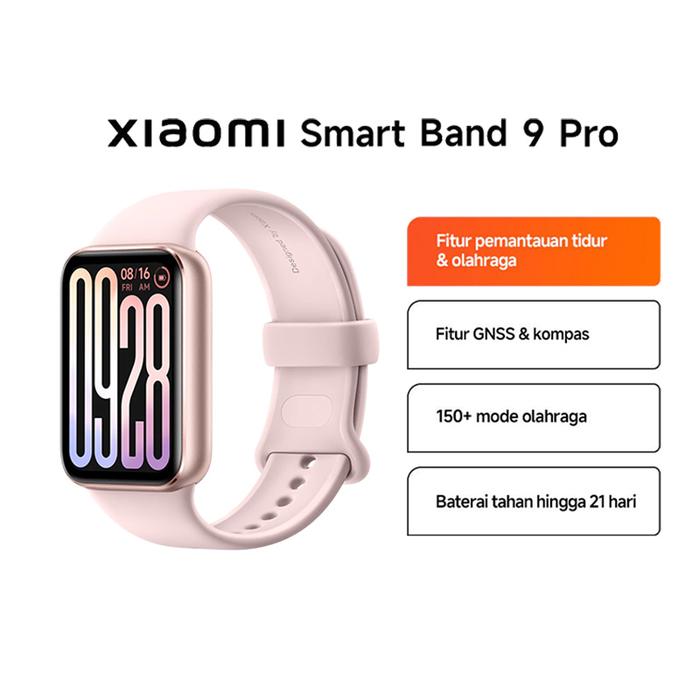 Gambar Jam Tangan Unisex Xiaomi Smart Band 9 Pro 8100176516 Smartwatch Digital Dial Rose Gold Rubber Strap dari Machtwatch Indonesia undefined Tokopedia
