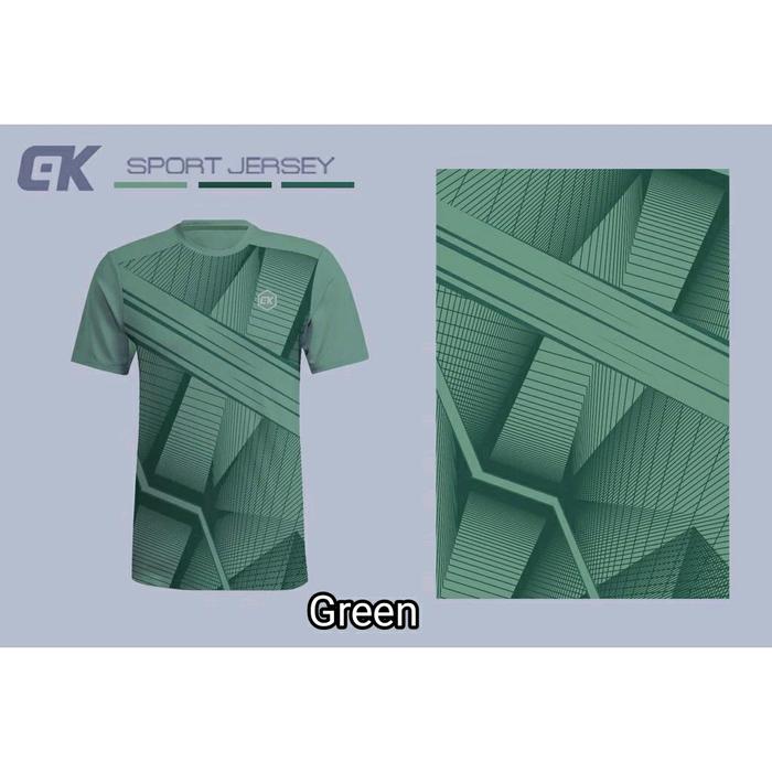 Gambar Kaos Badminton Dryfit Jersey Bola Dry Fit Baju Atasan Olahraga Dewasa Pria Wanita Training Futsal Bulutangkis Voli Tenis Pingpong Running Joging Sport Cepat Kering Berpori Nyaman Uniseks - Green, L dari CK COLLECTION SPORT undefined Tokopedia