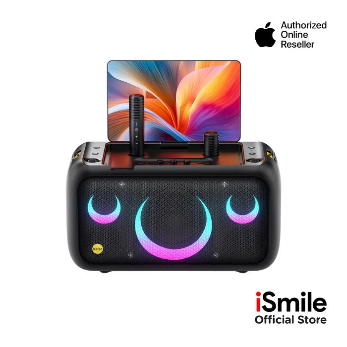 Gambar IKARAO Break X1 Premiun Party Box Smart Karaoke Machine 13.3inch Screen 800W with 2 Mic Garansi Resmi dari iSmile Indonesia undefined Tokopedia