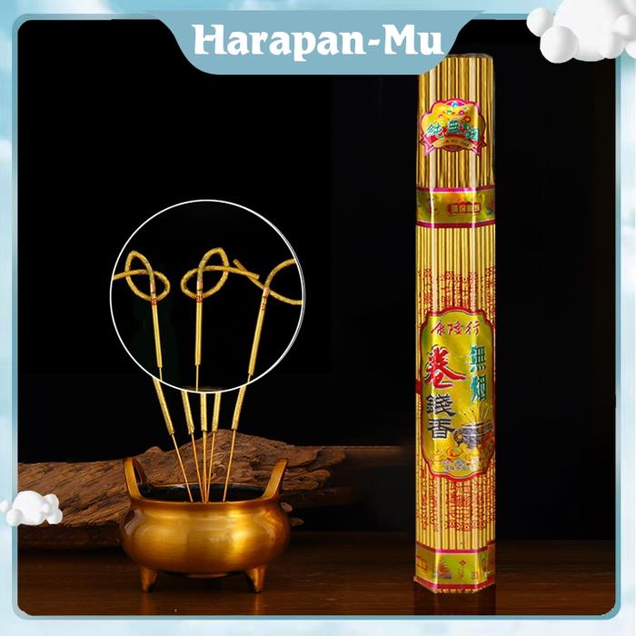 Gambar Dupa Sembahyang Dewa 91pcs Hio Dupa Stik Emas Tanpa Asap Hio Dupa Sembahyang Motif Tulisan Chinese dari tokosepatunew98 undefined Tokopedia