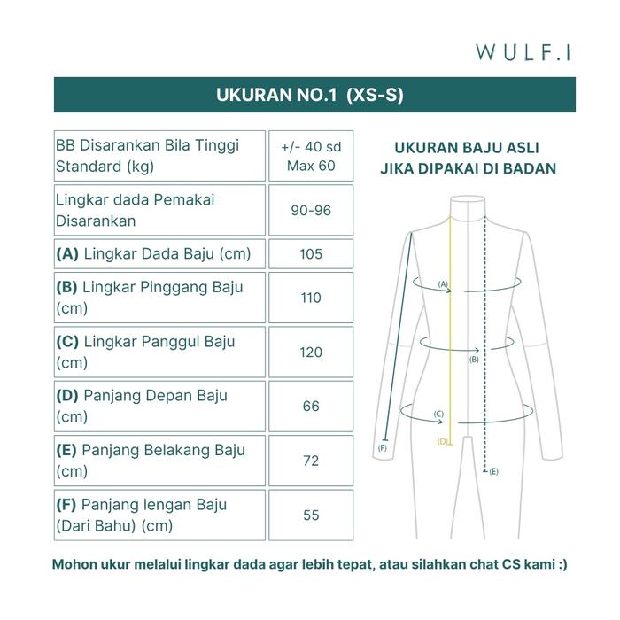 Gambar Wulfi Atasan Kemeja Desk To Dinner Shirt White Kemeja Belah Belakang Kantor Kerja Kasual Wanita Lengan Panjang Putih Bersih - No 1 Ukuran XS-S dari Wulfi Modest undefined Tokopedia