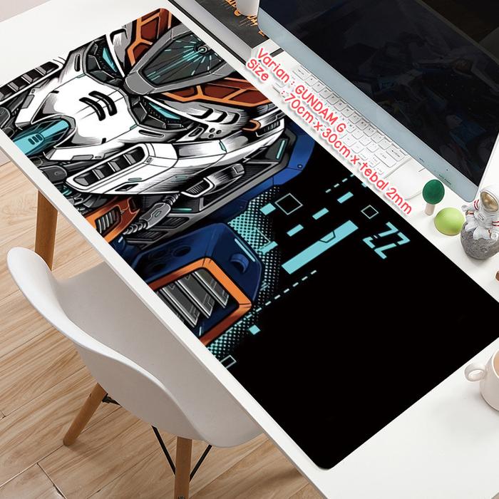 Promo PREMIUM MOUSEPAD PANJANG ROBOT GUNDAM | LARGE KEYBOARD MOUSE PAD