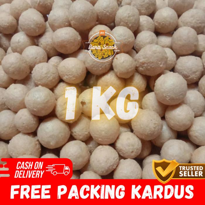 Gambar [ 1KG ] Tahu Bulat Kering Mini Gurih Premium / Camilan Snack Kiloan Murah -K dari BARA SNACK KEDIRI undefined Tokopedia