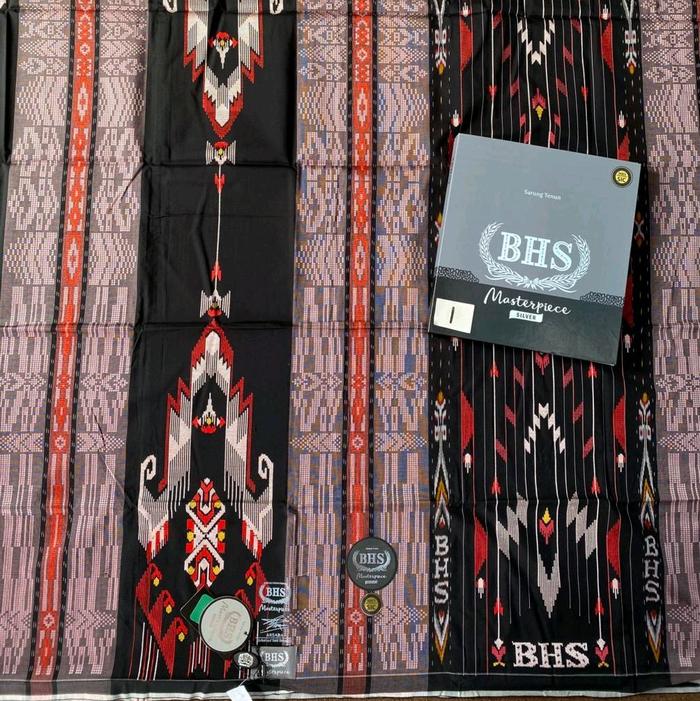 Gambar SARUNG BHS MASTERPIECE GOLD DAN SILVER SONGKET MIX - SIC MAHKOTA SILVER 1 dari Abizar BHS Store undefined Tokopedia