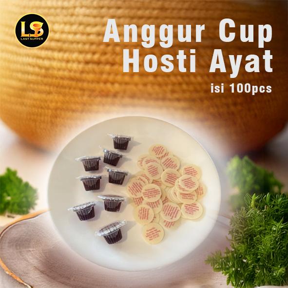 Gambar Minuman Anggur Mint Cup Hosti Ayat Perlengkapan Ibadah Gereja Praktis Cup Perjamuan Kudus Gereja Last Supper 100pcs - JAWA dari Last Supper Official undefined Tokopedia