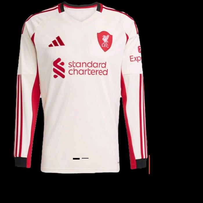 Gambar Jersey LFC Liverpool Away 2025/2026 Original Long Sleeve - S dari Fikri26shop undefined Tokopedia