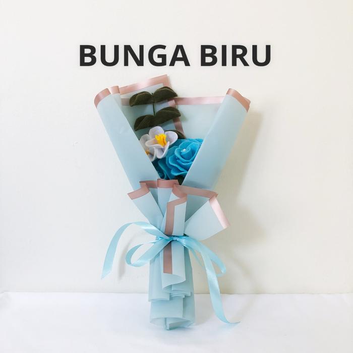 Gambar Buket Bunga Mawar Melati 2 Tangkai Artificial | Hadiah Pacar Ulang Tahun Buket Wisuda Anniversary - Bunga Biru dari CV PERSADA KIRANA undefined Tokopedia