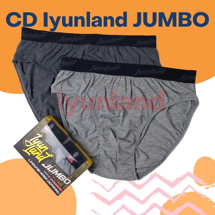Gambar Celana Dalam Pria Jumbo Dewasa Premium Iyunland / Celana Dalam SuperJumbo Dewasa Box isi 2pcs / CD Jumbo Dewasa Iyunland Super jumbo / Sempak Jumbo - LMD JUMBO dari iyunland Kab. Sragen Tokopedia