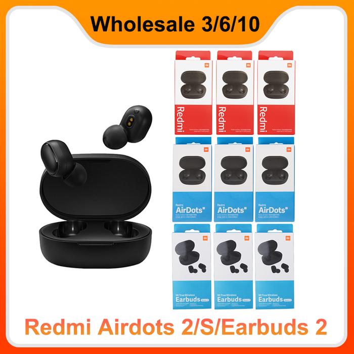 Jual Wholesale3/6/10pcs Xiaomi Redmi Airdots Bluetooth