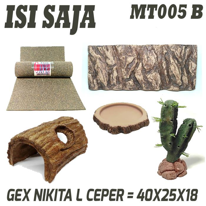 Gambar MT005B FULL SET PAKET AKSESORIS KANDANG KURA KURA DARAT TERRARIUM TORTO TORTOISE SULCATA PARDALIS ALDABRA YNIPHORA INSTAR CHERRY HEAD IGUANA KADAL BEARDED DRAGON BD ULAR ENCLOSURE KANDANG RUMAH HEWAN REPTILE SEPAKET SIAP PAKAI - PAKET LENGKAP ISI AKSESORIS MT005B dari reptile store id undefined Tokopedia