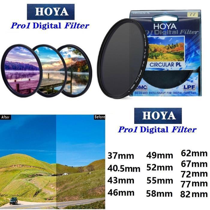Jual Hoya Hoyas Cpl Filter Lens Polarized 46 49 52 55 58 67 72 77
