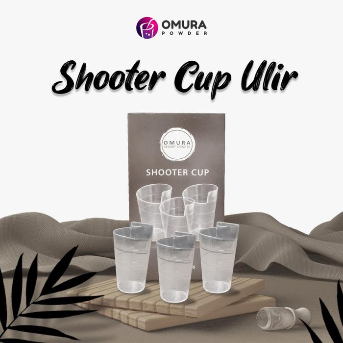 Gambar [SERIES SHOOTER CUP] Omura Dessert Shooter Cup Gelas Tempat Wadah Pudding Panna Cotta Sloki Ulir Omura Powder - Ulir dari OMURA POWDER SHOP undefined Tokopedia